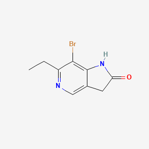 7-Bromo-6-ethyl-6-aza-2-oxyindole
