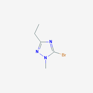 5-bromo-3-ethyl-1-methyl-1H-1,2,4-triazole