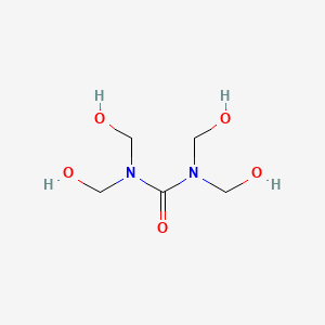 molecular formula C5H12N2O5 B13781499 Urea, tetrakis(hydroxymethyl)- CAS No. 2787-01-1