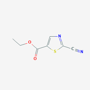 2-Cyano-thiazole-5-carboxylic acid ethyl ester