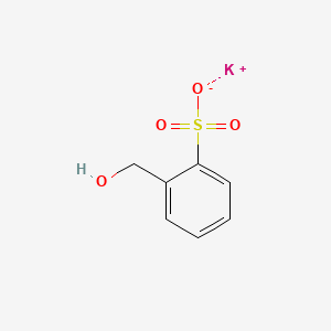 molecular formula C7H7KO4S B13781562 Potassium hydroxymethylbenzenesulfonate CAS No. 84878-40-0