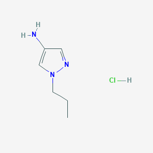 1-propyl-1H-pyrazol-4-amine hydrochloride