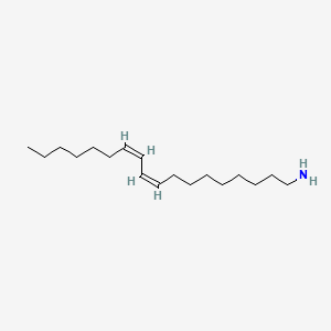 molecular formula C18H35N B13781732 (9Z,11Z)-9,11-Octadecadien-1-amine CAS No. 72987-34-9