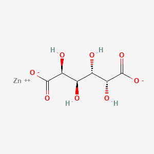 molecular formula C6H8O8Zn B13781964 Zinc galactarate CAS No. 84878-14-8