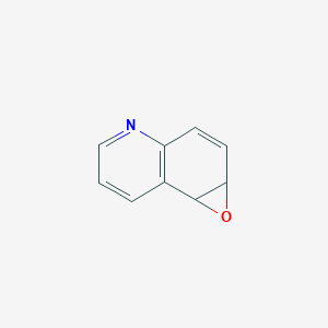 molecular formula C9H7NO B137820 (+-)-5,6-Epoxy-5,6-dihydroquinoline CAS No. 130536-37-7