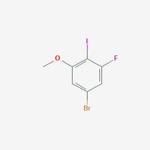 5-Bromo-3-fluoro-2-iodoanisole