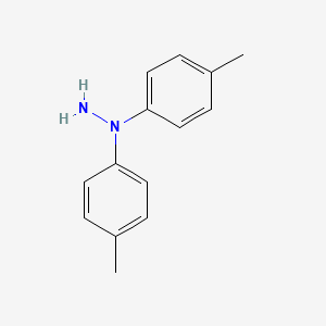 molecular formula C14H16N2 B13782020 N,N-Di(p-tolyl)hydrazine CAS No. 27758-60-7