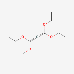 molecular formula C11H20O4 B13782095 Tetraethoxyallene CAS No. 85152-89-2