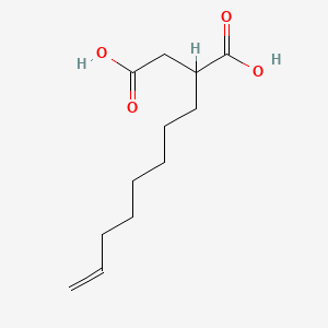 molecular formula C12H20O4 B13782240 Oct-7-enylsuccinic acid CAS No. 94386-55-7