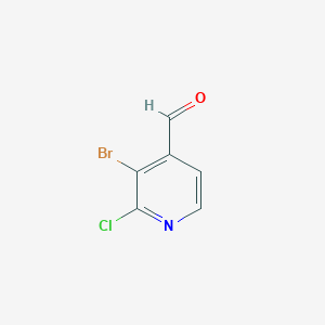 3-Bromo-2-chloropyridine-4-carboxaldehyde