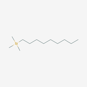 molecular formula C12H28Si B13782383 Trimethyl(nonyl)silane 