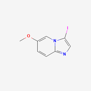 3-Iodo-6-methoxyimidazo[1,2-a]pyridine