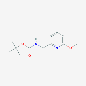 2-(N-Boc-aminomethyl)-6-methoxypyridine