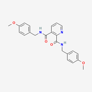 N,N'-Bis(4-methoxybenzyl)pyridine-2,3-dicarboxamide