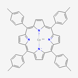 molecular formula C48H36CoN4 B13782596 meso-Tetratolylporphyrin-Co(II) 