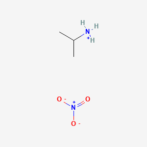 molecular formula C3H10N2O3 B13782644 Isopropylammonium nitrate CAS No. 87478-71-5