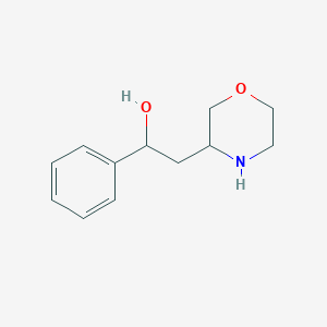 2-(Morpholin-3-yl)-1-phenylethan-1-ol
