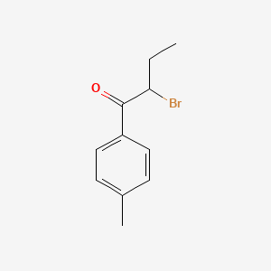 molecular formula C11H13BrO B13782981 2-Bromo-4-methylbutyrophenone 