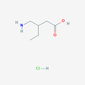 3-(Aminomethyl)pentanoic acid hydrochloride