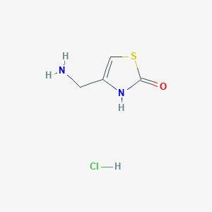 4-(Aminomethyl)-2,3-dihydro-1,3-thiazol-2-one hydrochloride
