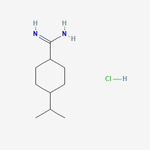 4-(Propan-2-yl)cyclohexane-1-carboximidamide hydrochloride