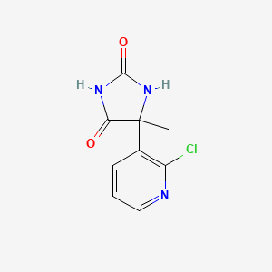 5-(2-Chloropyridin-3-yl)-5-methylimidazolidine-2,4-dione