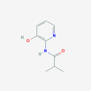 molecular formula C9H12N2O2 B13783236 N-(3-Hydroxy-pyridin-2-yl)-isobutyramide 