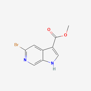 Methyl 5-bromo-1H-pyrrolo[2,3-c]pyridine-3-carboxylate