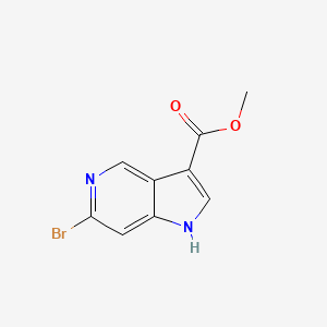Methyl 6-bromo-1H-pyrrolo[3,2-c]pyridine-3-carboxylate