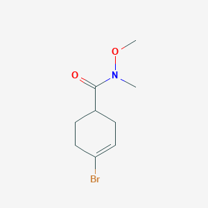4-Bromo-N-methoxy-N-methylcyclohex-3-ene-1-carboxamide