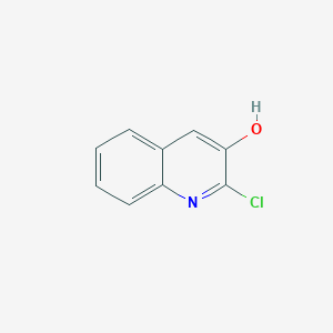 molecular formula C9H6ClNO B137833 2-Chloroquinolin-3-ol CAS No. 128676-94-8