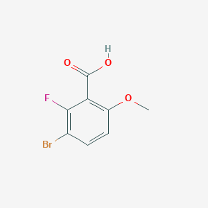 3-Bromo-2-fluoro-6-methoxybenzoic acid