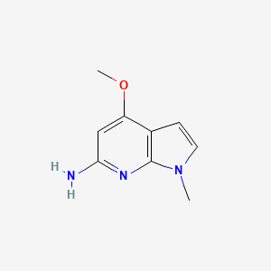 6-Amino-1-methyl-4-methoxy-7-azaindole
