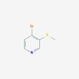 4-Bromo-3-(methylsulfanyl)pyridine