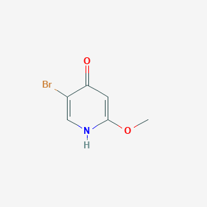 molecular formula C6H6BrNO2 B1378354 5-Bromo-4-hydroxy-2-methoxypyridine CAS No. 1420034-40-7