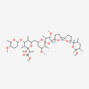 molecular formula C47H80O15 B13783576 Carriomycin CAS No. 65978-43-0