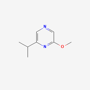 molecular formula C8H12N2O B13783633 2-Isopropyl-6-methoxypyrazine CAS No. 68039-46-3