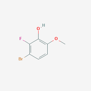 3-Bromo-2-fluoro-6-methoxyphenol