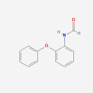 molecular formula C13H11NO2 B13783727 Formanilide, 2-phenoxy- CAS No. 2770-12-9