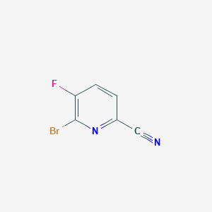 6-Bromo-5-fluoropicolinonitrile
