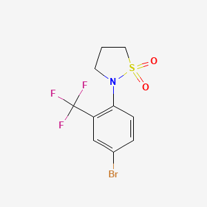 N-(4-Bromo-2-trifluoromethoxyphenyl)-1,3-propanesultam