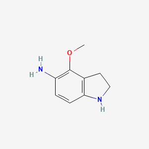 5-Amino-4-methoxy-indoline