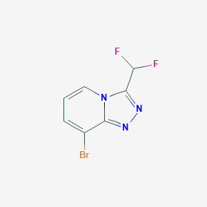 8-Bromo-3-(difluoromethyl)-[1,2,4]triazolo[4,3-a]pyridine