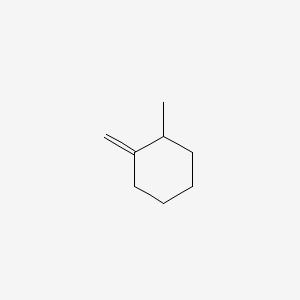 molecular formula C8H14 B13784085 1-Methyl-2-methylenecyclohexane CAS No. 2808-75-5