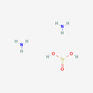 molecular formula H8N2O3Te B13784116 Ammonium tellurite 