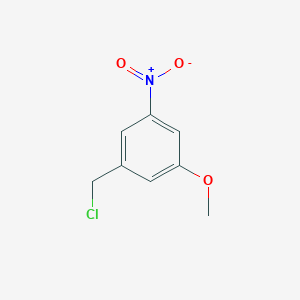 molecular formula C8H8ClNO3 B1378437 1-(Chloromethyl)-3-methoxy-5-nitrobenzene CAS No. 1261854-28-7