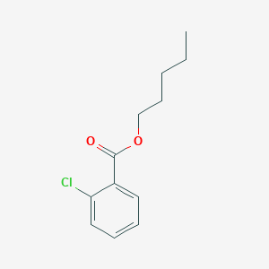 molecular formula C12H15ClO2 B13784496 Pentyl 2-chlorobenzoate CAS No. 70086-68-9