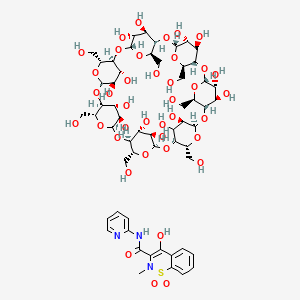 molecular formula C57H83N3O39S B13784931 Piroxicam betadex CAS No. 96684-40-1