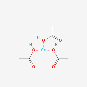 molecular formula C6H12CeO6 B13785015 cerium(III)acetate 