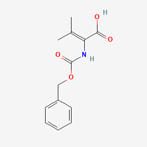 molecular formula C13H15NO4 B13785114 Z-dehydroVal-OH 